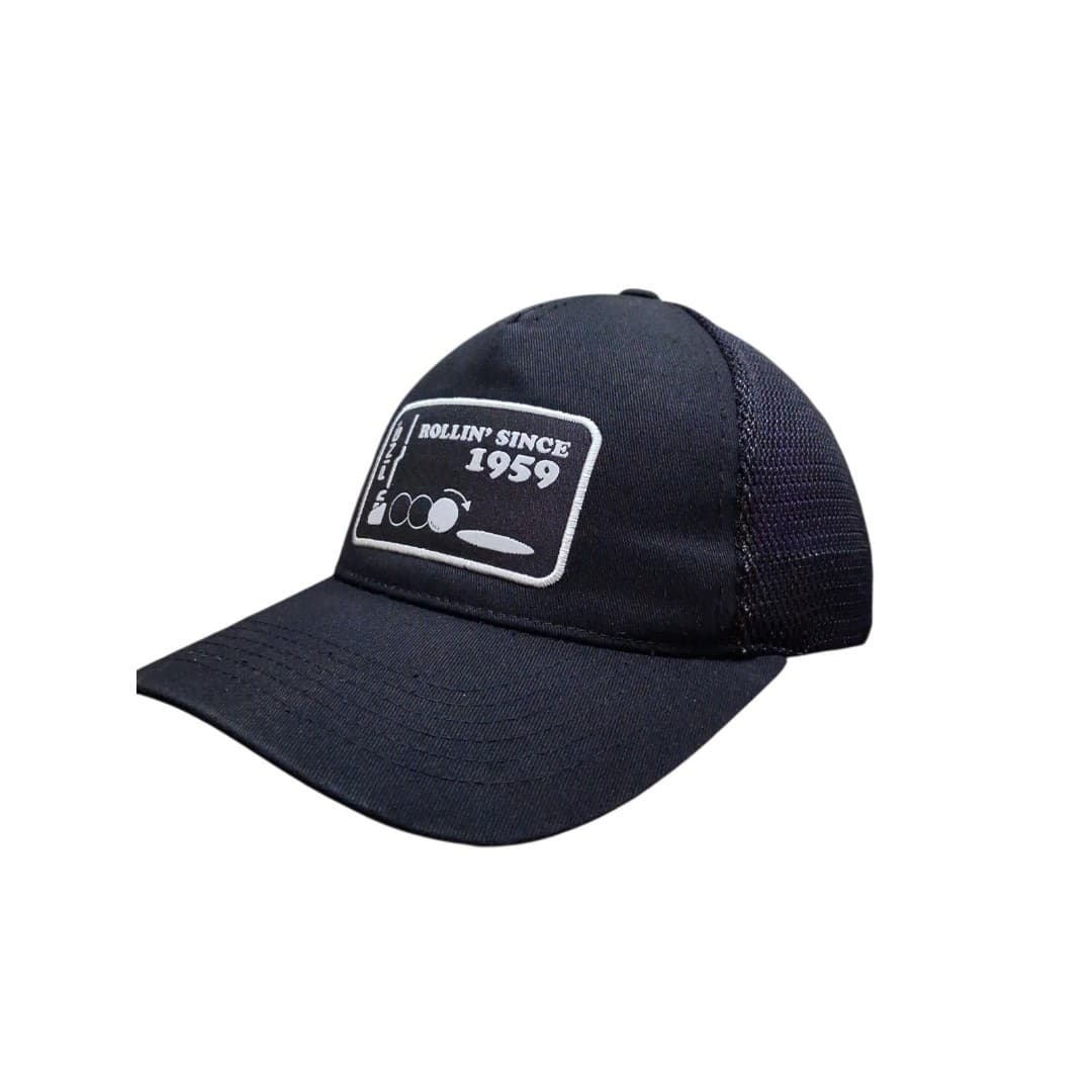 Ping Golf Hat Rollin Since 1959 Patch Black Mesh Back Snapback Cap - Image 1