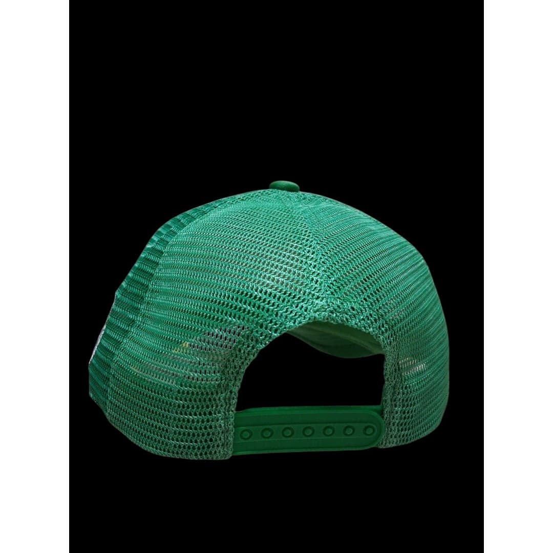 RAGS Trucker Snapback Hat Deadstock DROP001 Mesh Green Streetwear Rich & Going - Thumbnail 5