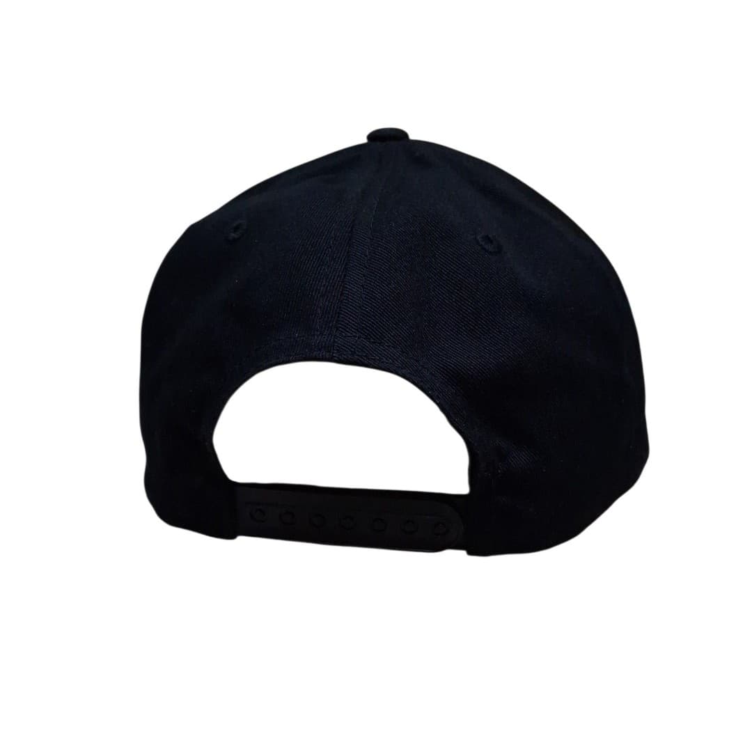 Pink Panda Snapback Hat Cap NWOT Mens Adjustable Embroidered Logo Black One Size - Thumbnail 2