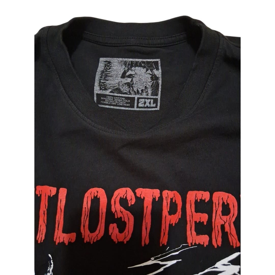 Get Lost Perv! Horror Anime-Inspired Dark Art Graphic T-Shirt Men's Size 2XL XXL - Thumbnail 2