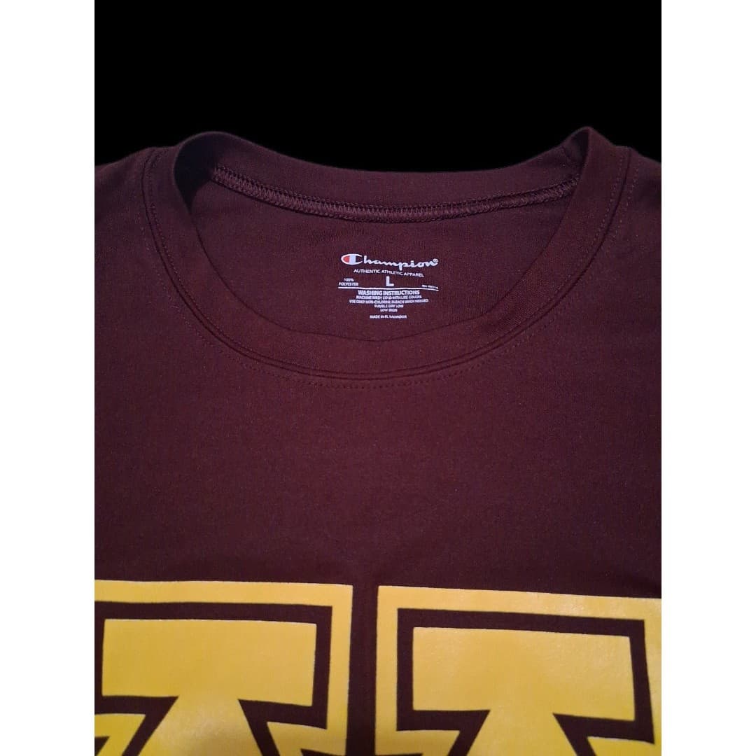 Minnesota Golphers Logo Champion T-Shirt Men's Large - Thumbnail 2