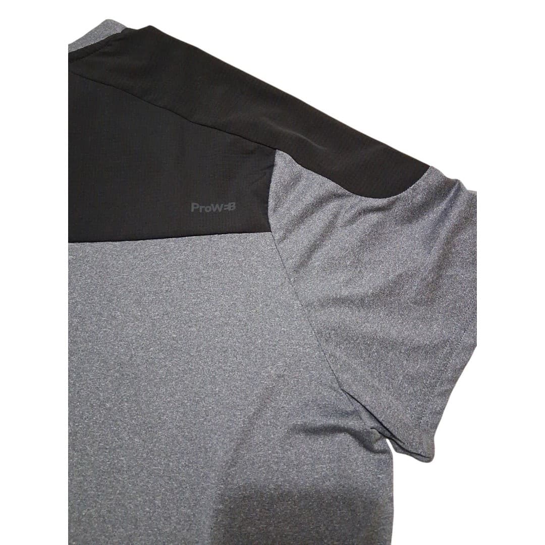 Spyder Men's Active Short Sleeve T-Shirt Size XL Gray Moisture-Wicking Workwear - Thumbnail 5