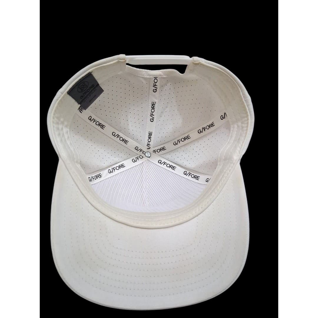 G/FORE Pray For Birdies Golf Hat White Snapback Patch Cap Adult - Thumbnail 4