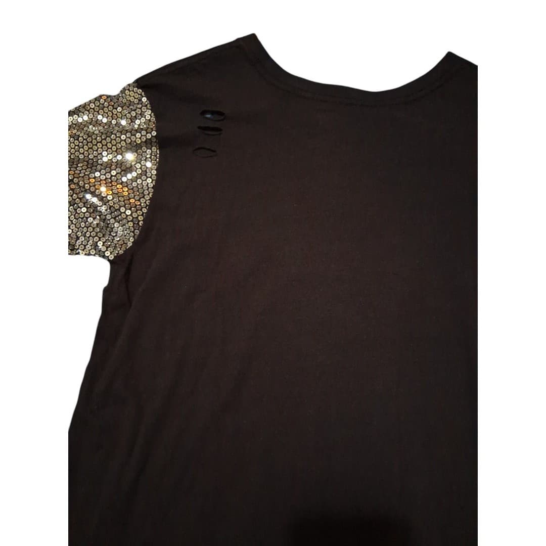 NWT Street Fighter Forever 21 Women's Thrashed Graphic T Shirt Size Small - Thumbnail 5