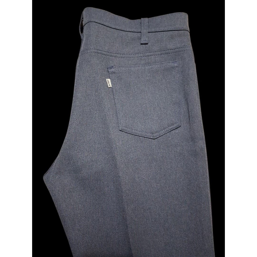 Vintage Levi's White Tab Stay Prest Jeans Men's 36 Early 70s Excellent Condition - Thumbnail 2