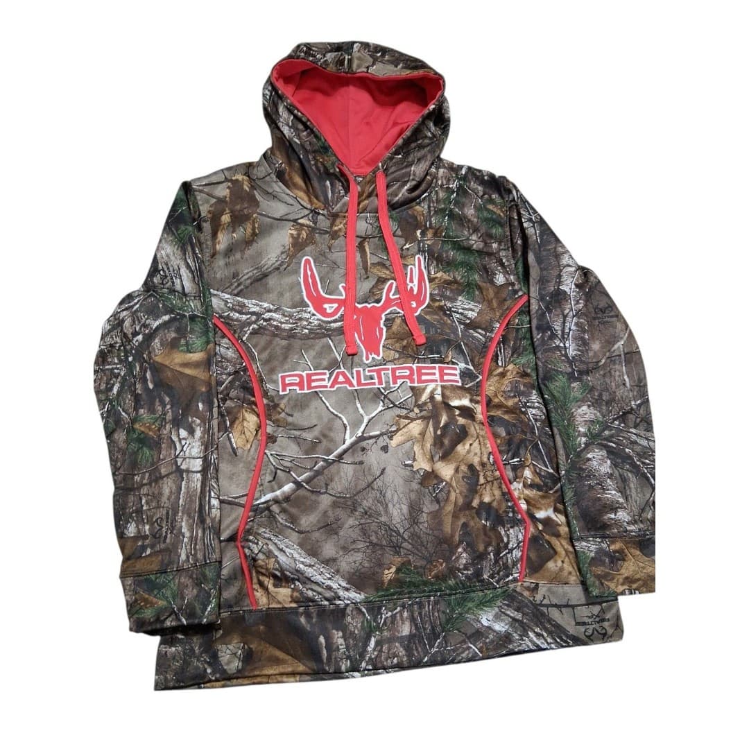 Realtree Women's Sweatshirt Size Medium Pink Accents - Image 1