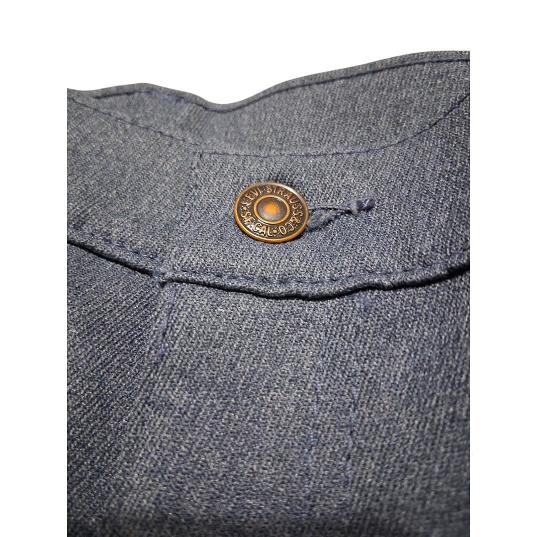 Vintage Levi's White Tab Stay Prest Jeans Men's 36 Early 70s Excellent Condition - Thumbnail 7