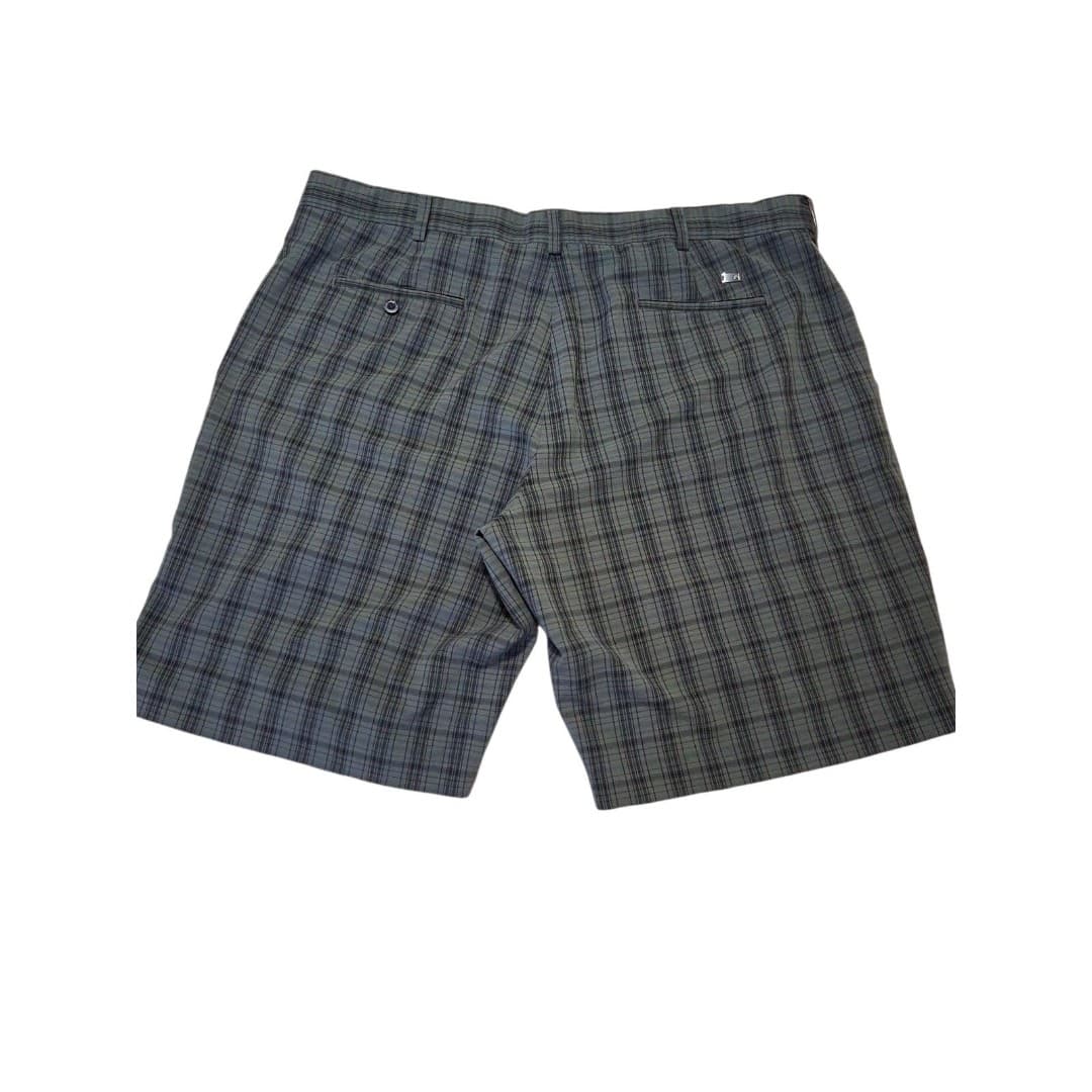 Nike Tiger Woods Collection Men's Plaid Dri-Fit Golf Shorts Size 42 XXL - Thumbnail 3