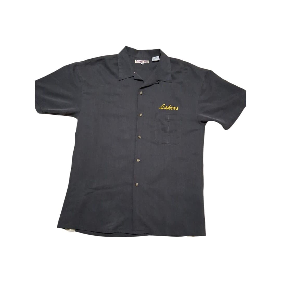 Actually Rare Los Angeles Lakers Moonlight Graham Mens Shirt Sz Med Embroidered - Thumbnail 3