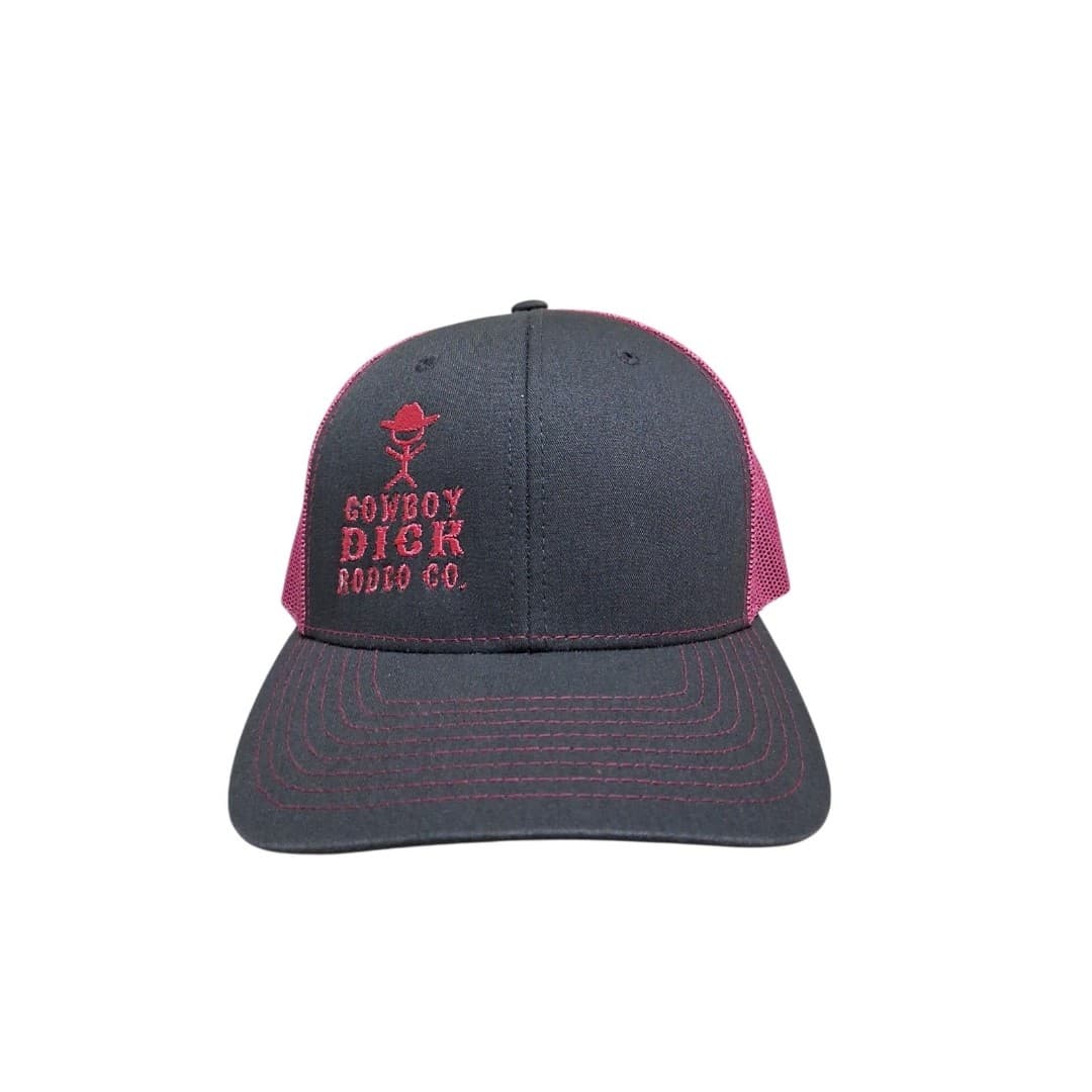 Cowboy Dick Rodeo Co. Snapback Hat Cap Rodeo Barrel Racing Roping Western Hat - Image 1