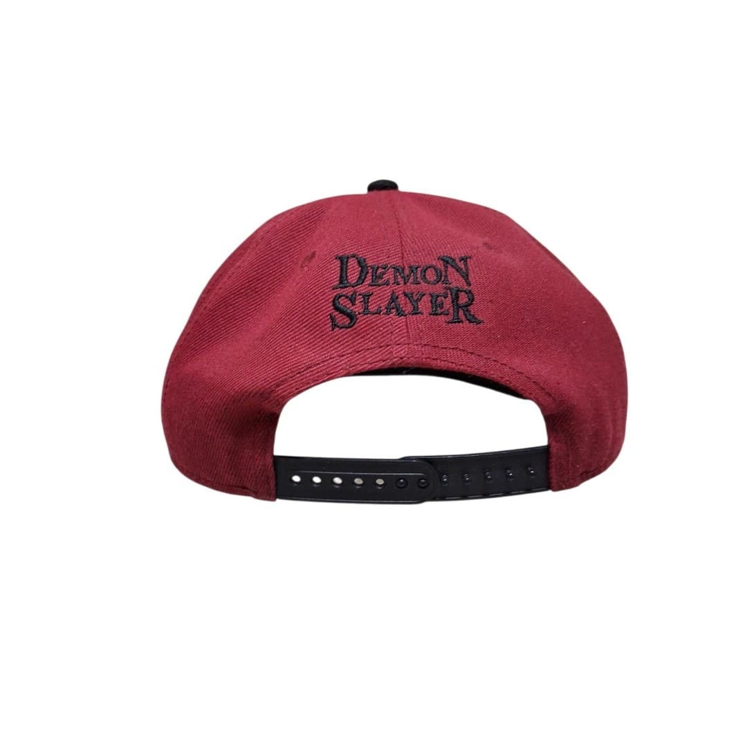 Demon Slayer Anime Snapback Hat Tanjiro and Nezuko Red - Thumbnail 3