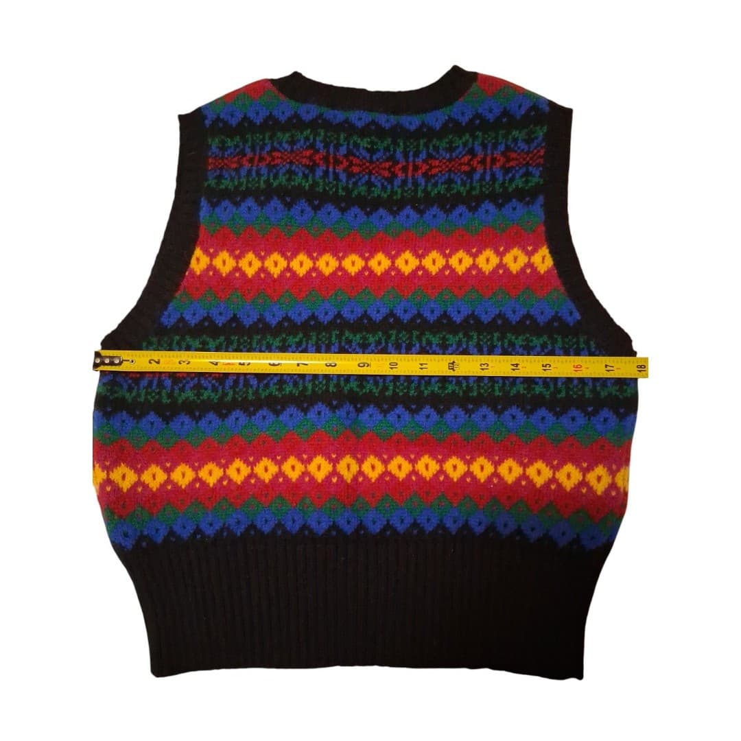 Vintage 90s Sweater Vest Rafaella Petite's Women's Size Small Perfect Condition - Thumbnail 4