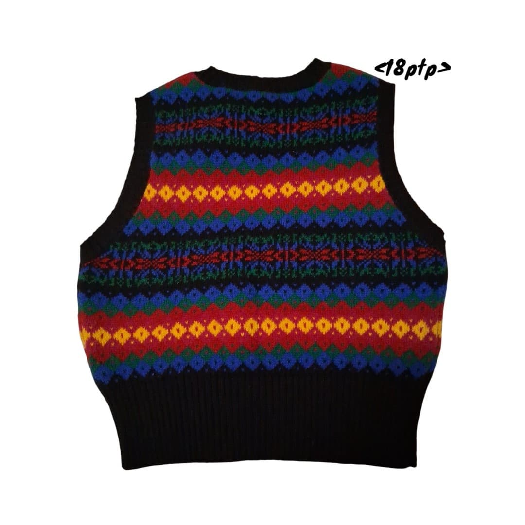 Vintage 90s Sweater Vest Rafaella Petite's Women's Size Small Perfect Condition - Thumbnail 3