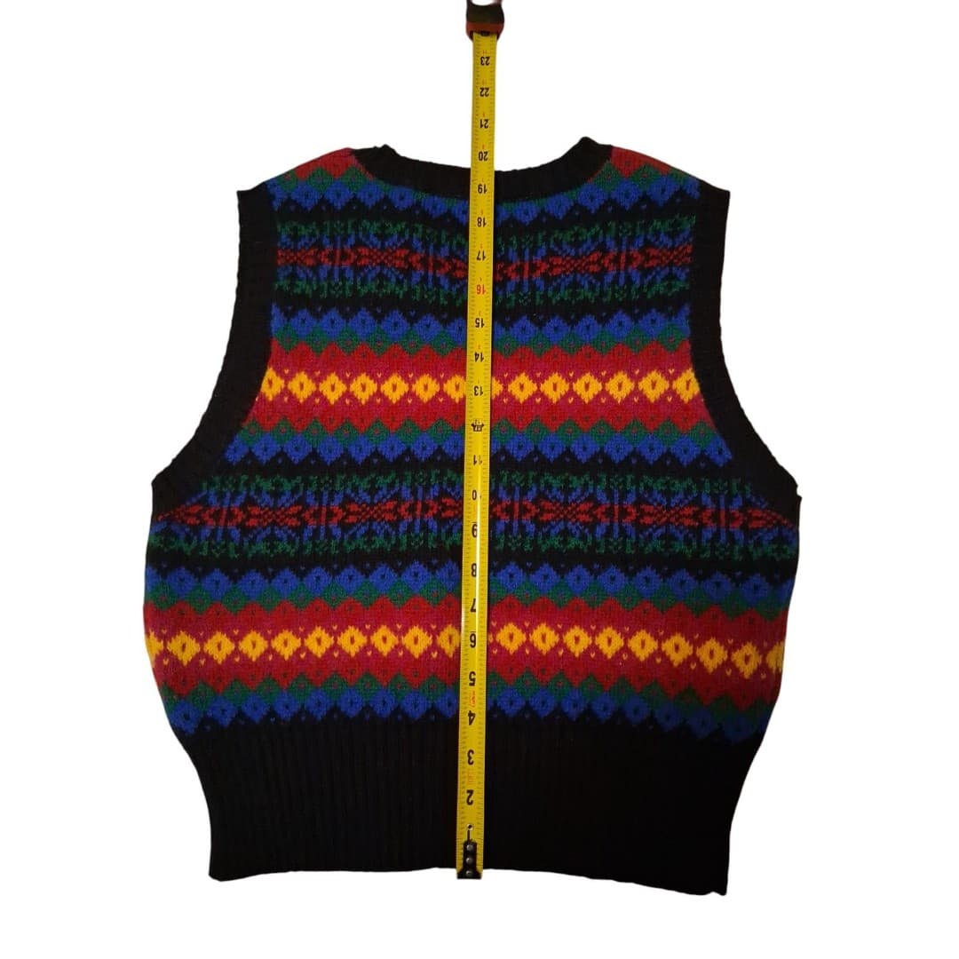 Vintage 90s Sweater Vest Rafaella Petite's Women's Size Small Perfect Condition - Thumbnail 5
