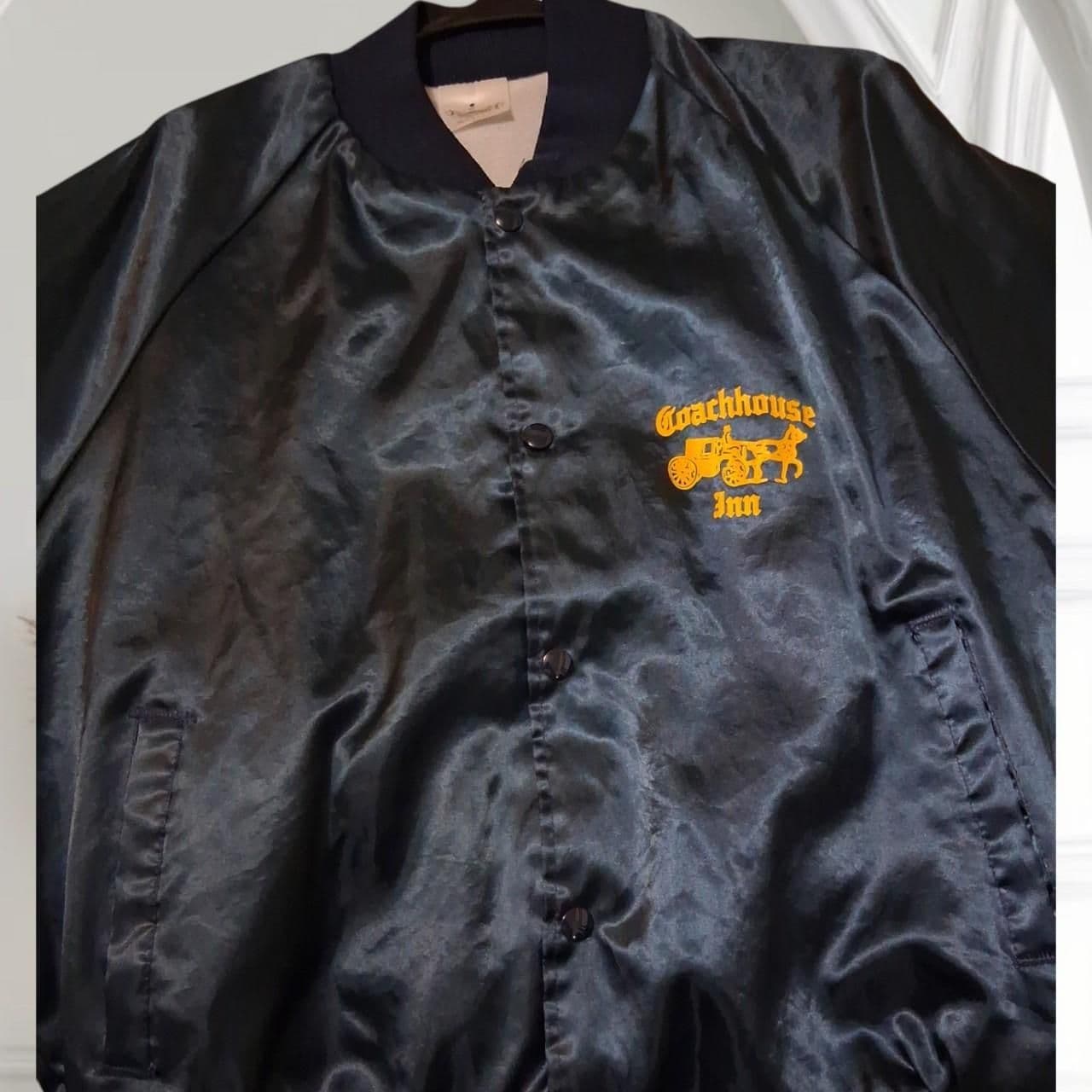 80s Vintage Navy And Golf CoachHouse Inn Jacket. Size Large - Thumbnail 2