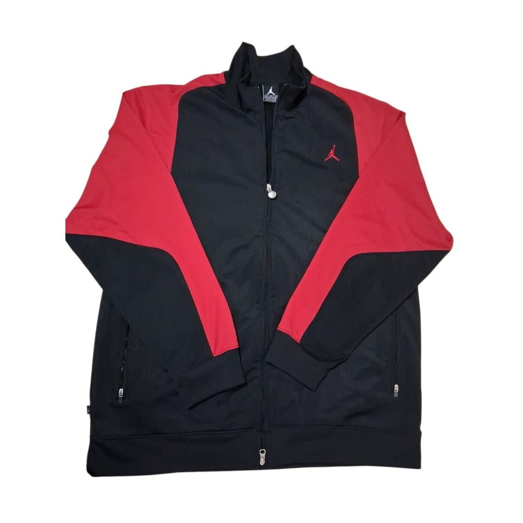 Y2k Air Jordan Sport Jam Mens Full Zip Warm Up Jacket 20th Anniversary Size XL - Thumbnail 2