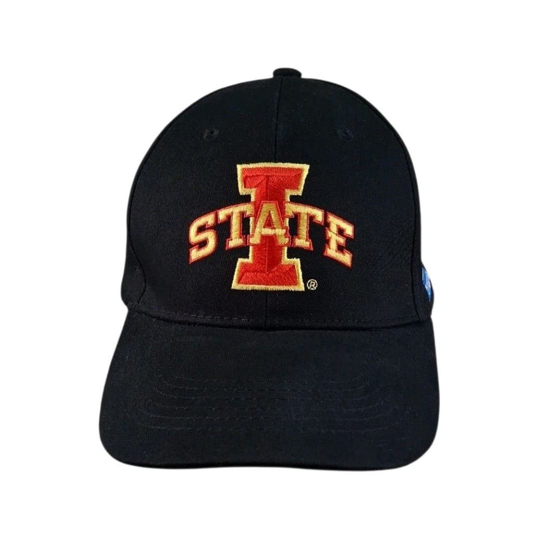 Iowa State Cyclones NCAA Black Adjustable Hat Iowa State Coors Light Cap - Image 1