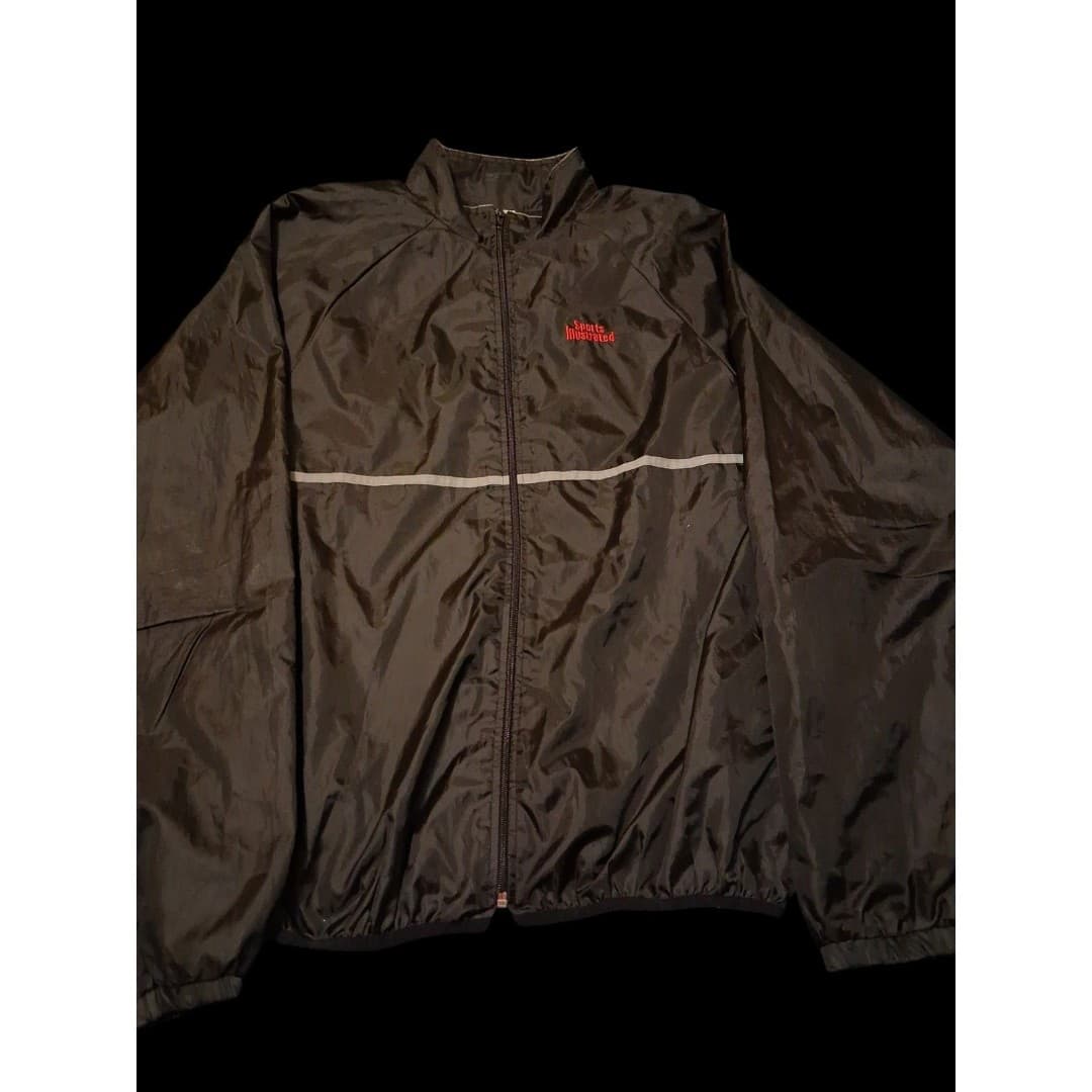 Vintage Sports Illustrated Jacket Mens XXL Full Zip Men's Windbreaker Durable - Thumbnail 2