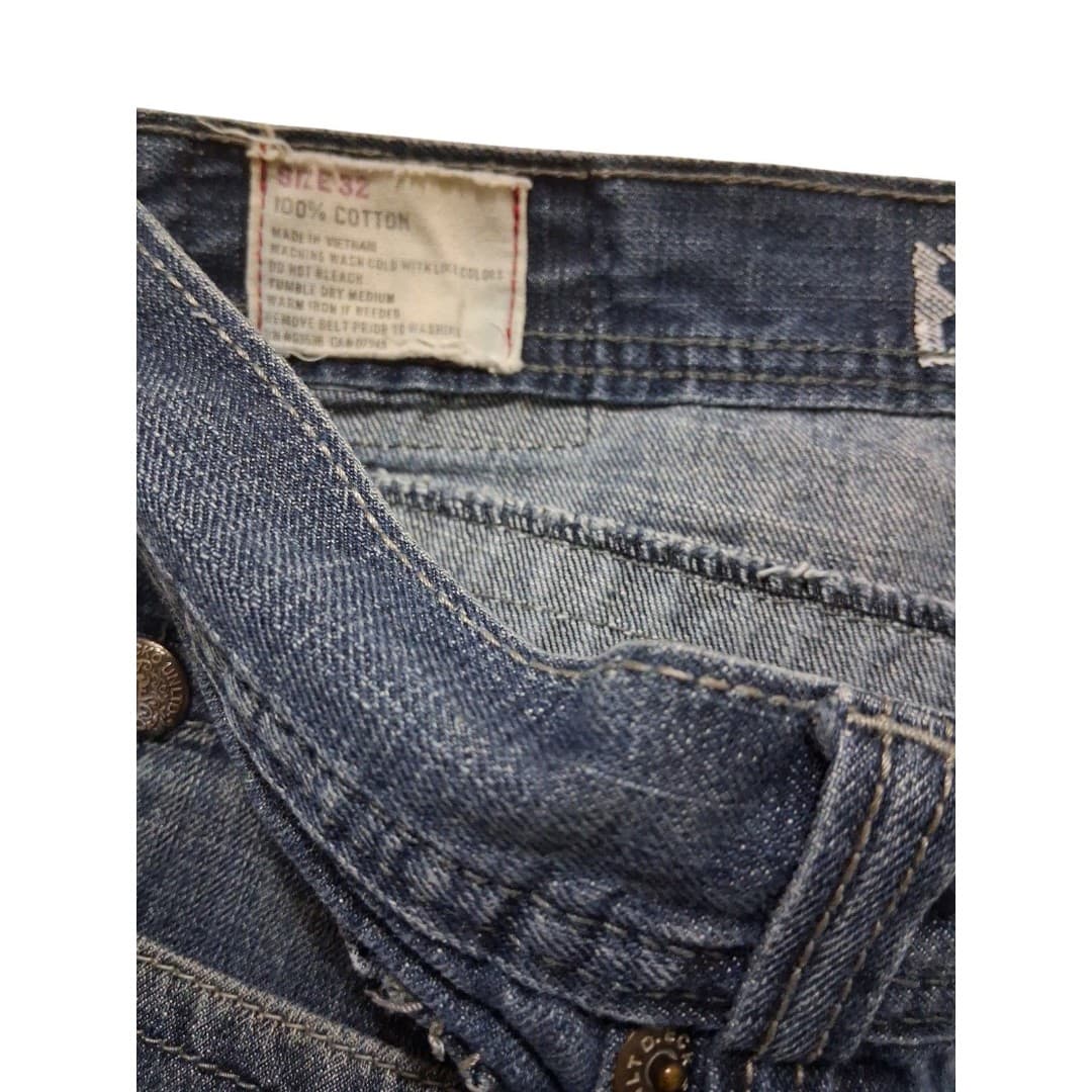 Ecko Unltd Mens Jorts Size 32 Baggy Fit Jean Shorts Streetwear Skater - Thumbnail 5