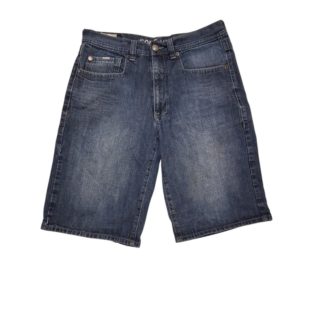 Ecko Unltd Mens Jorts Size 32 Baggy Fit Jean Shorts Streetwear Skater - Thumbnail 2