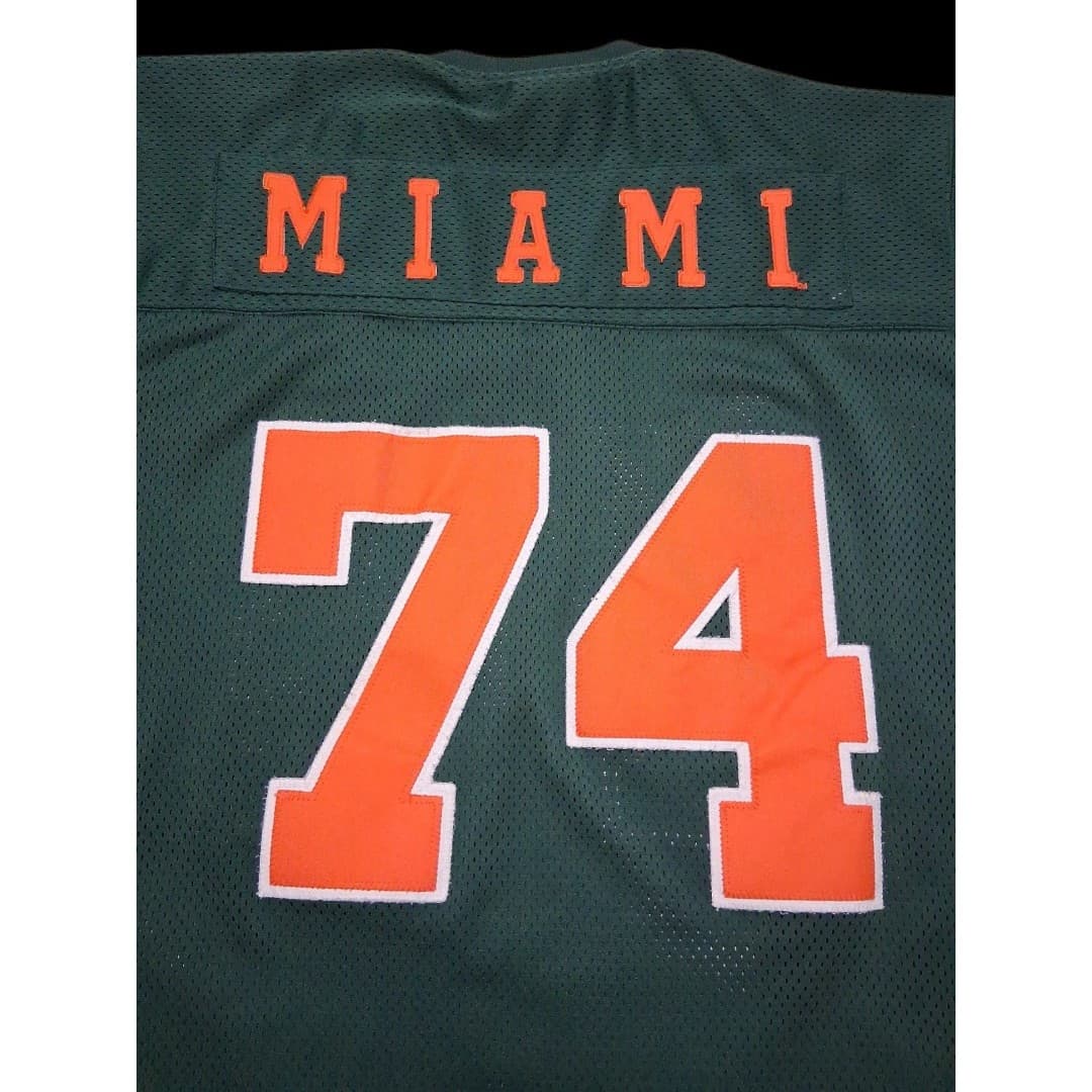Miami Hurricanes Retro Jersey Colosseum Size Large Perfect Condition - Thumbnail 6