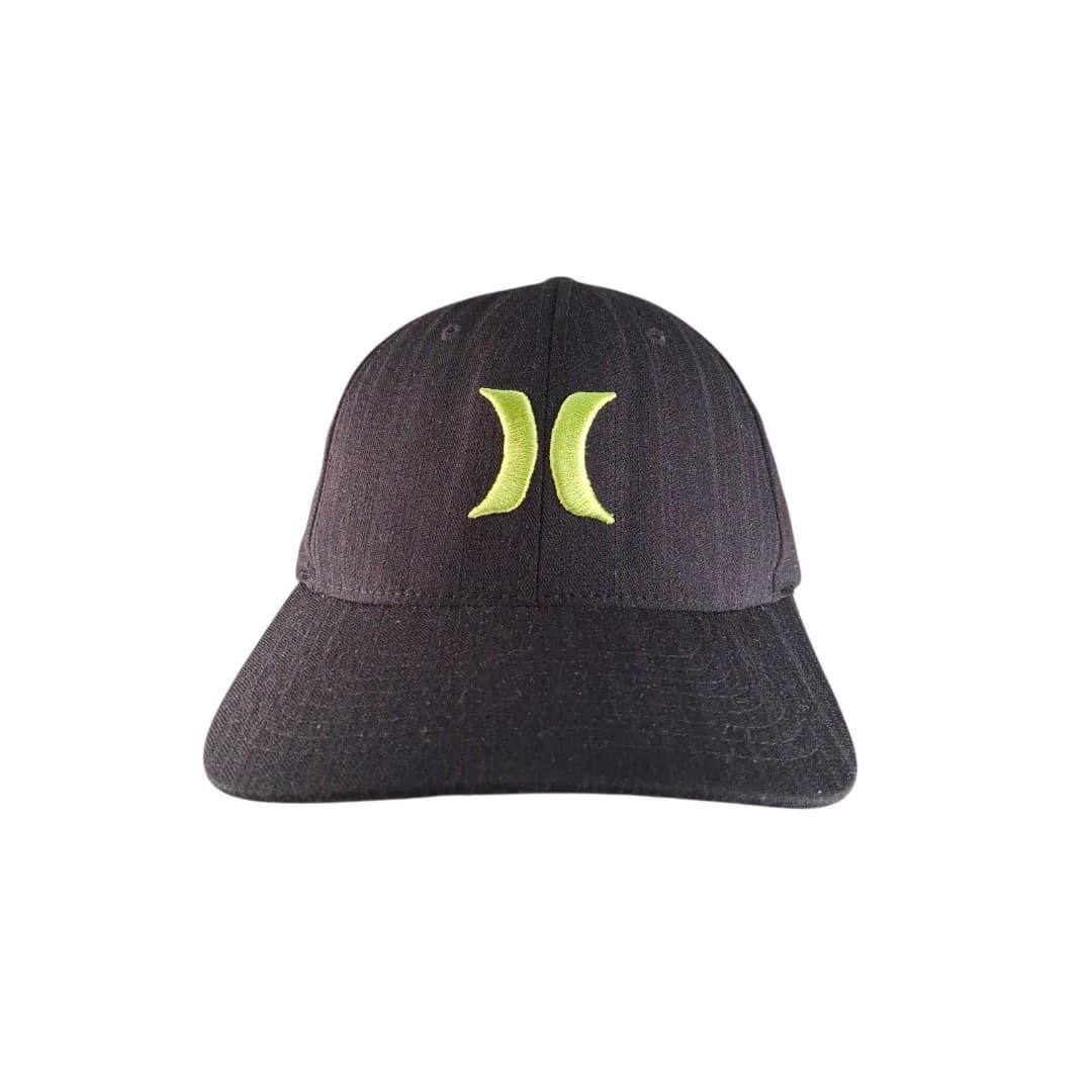 Hurley Hat Bundle (3) 2 Snapback Trucker Black Grey 1 Fitted L/XL Surf skate - Thumbnail 8
