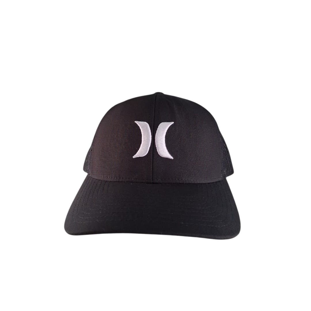 Hurley Hat Bundle (3) 2 Snapback Trucker Black Grey 1 Fitted L/XL Surf skate - Thumbnail 5