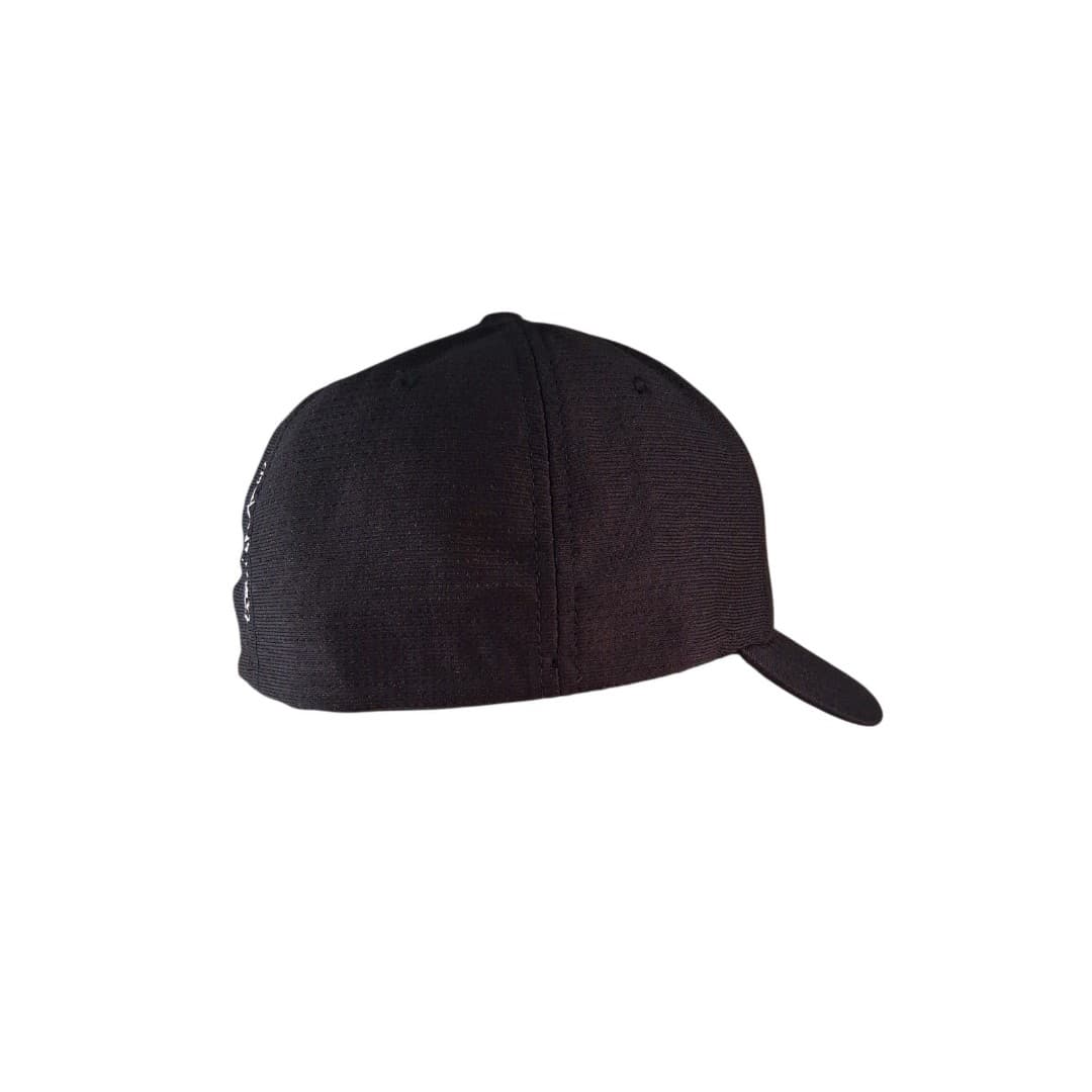 TravisMathew Hat Black Flexfit L XL Golf Cap Embroidered Logo NWOT - Thumbnail 4