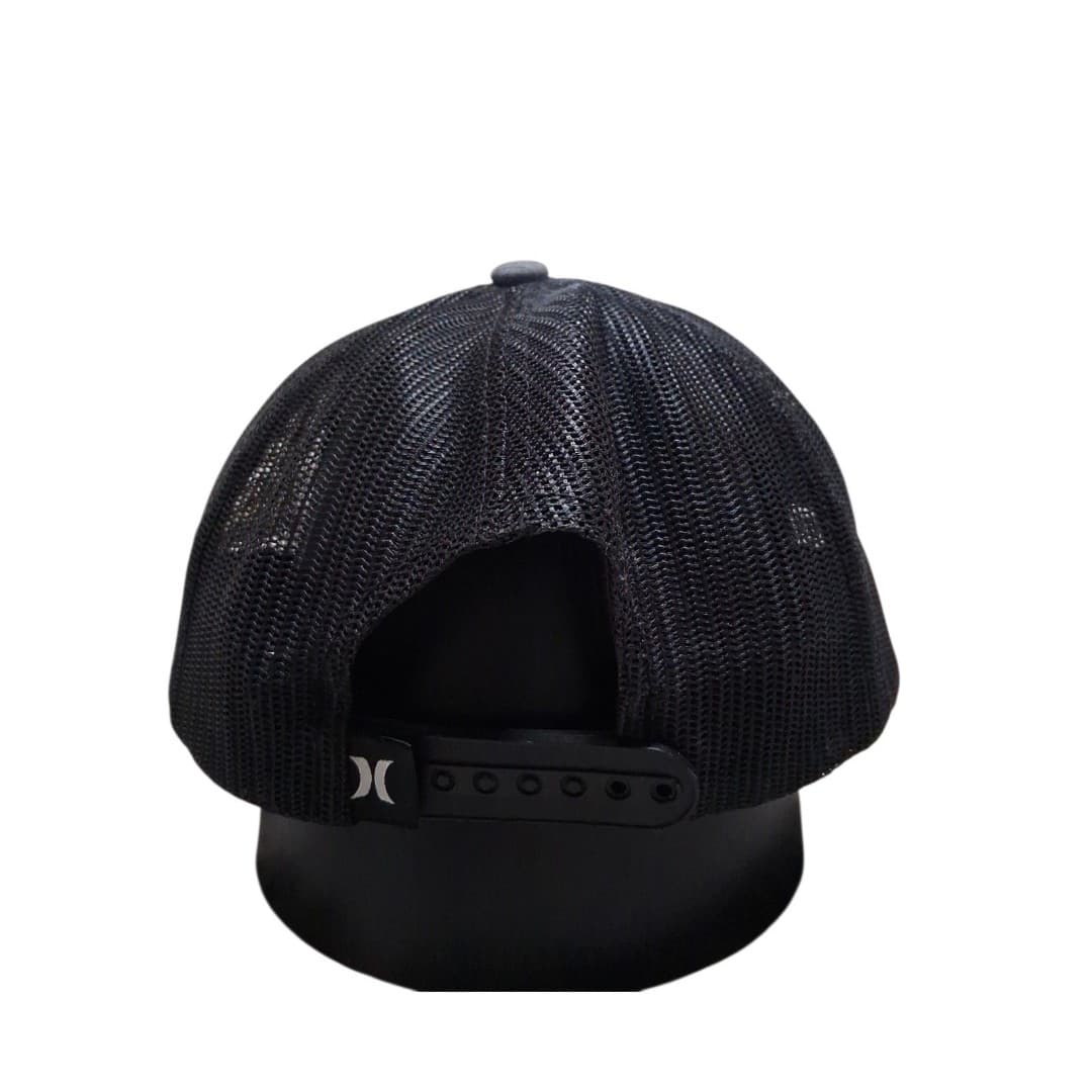 Hurley Hat Bundle (3) 2 Snapback Trucker Black Grey 1 Fitted L/XL Surf skate - Thumbnail 3