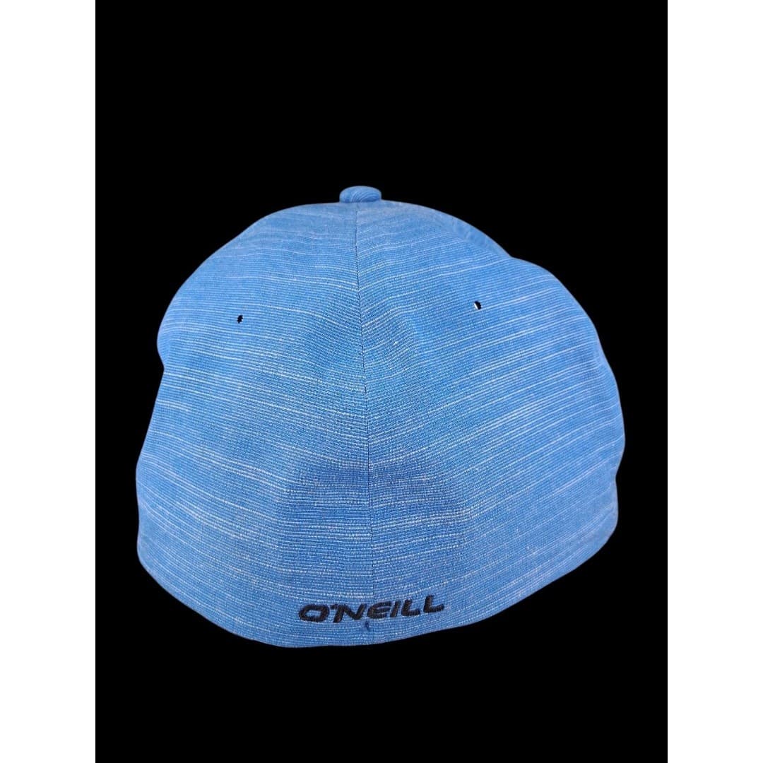 ONeill Hat Blue Flexfit L/XL Stretch Fit Surf Cap Textured Logo - Thumbnail 2