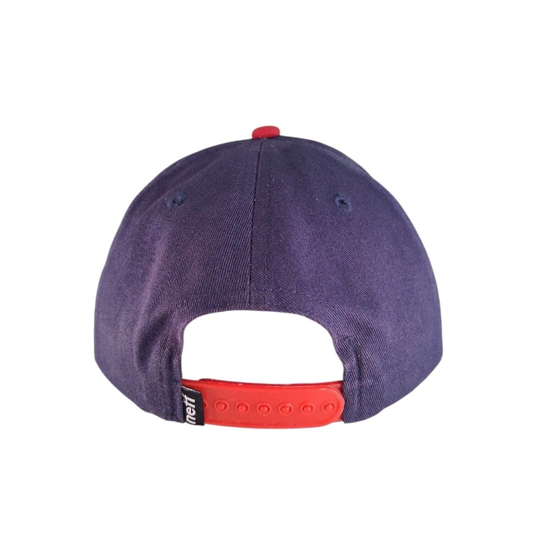 Neff Hat Snapback Blue Red Triangle Logo Skate Streetwear Cap Adjustable - Thumbnail 2