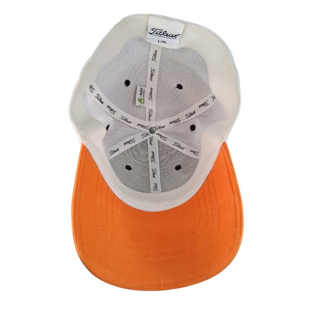 Titleist Orange Purple Golf Hat Mesh Snapback Adjustable Script Cap - Thumbnail 6