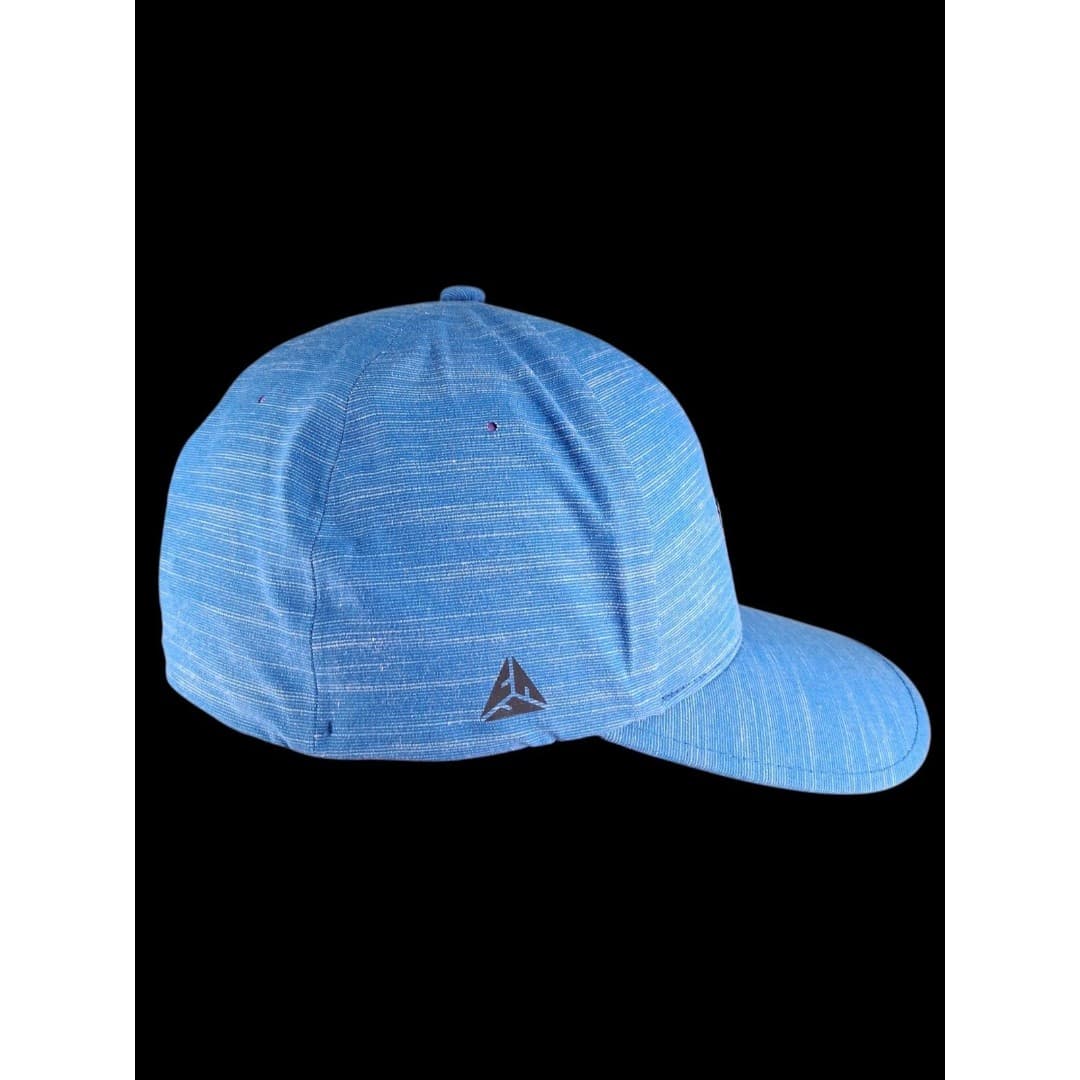ONeill Hat Blue Flexfit L/XL Stretch Fit Surf Cap Textured Logo - Thumbnail 3