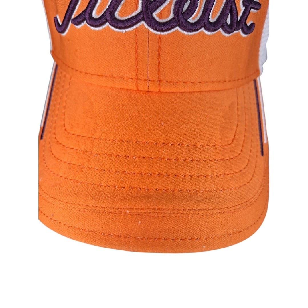 Titleist Orange Purple Golf Hat Mesh Snapback Adjustable Script Cap - Thumbnail 2