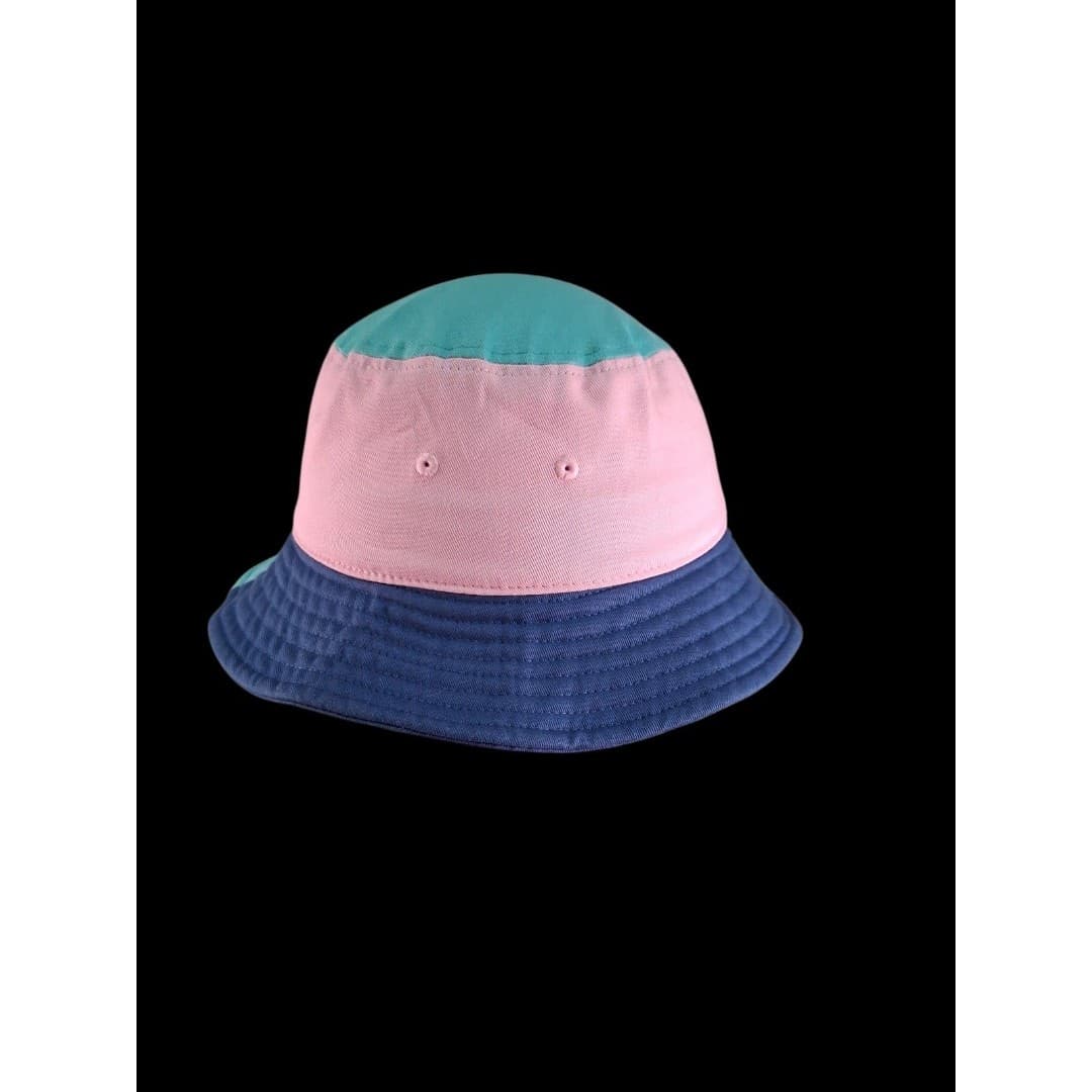 Neff Bucket Hat Colorblock Pink Blue Green Cotton Streetwear Summer Bucket Cap - Thumbnail 3