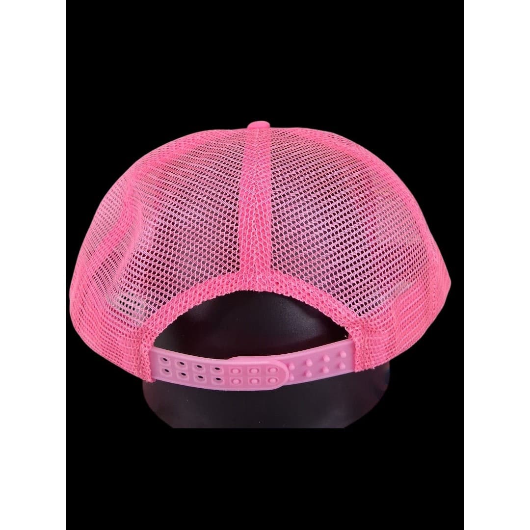 Cobra Trucker Hat Neon Pink Snapback Surf Paddleboard Logo Mesh Cap - Thumbnail 2