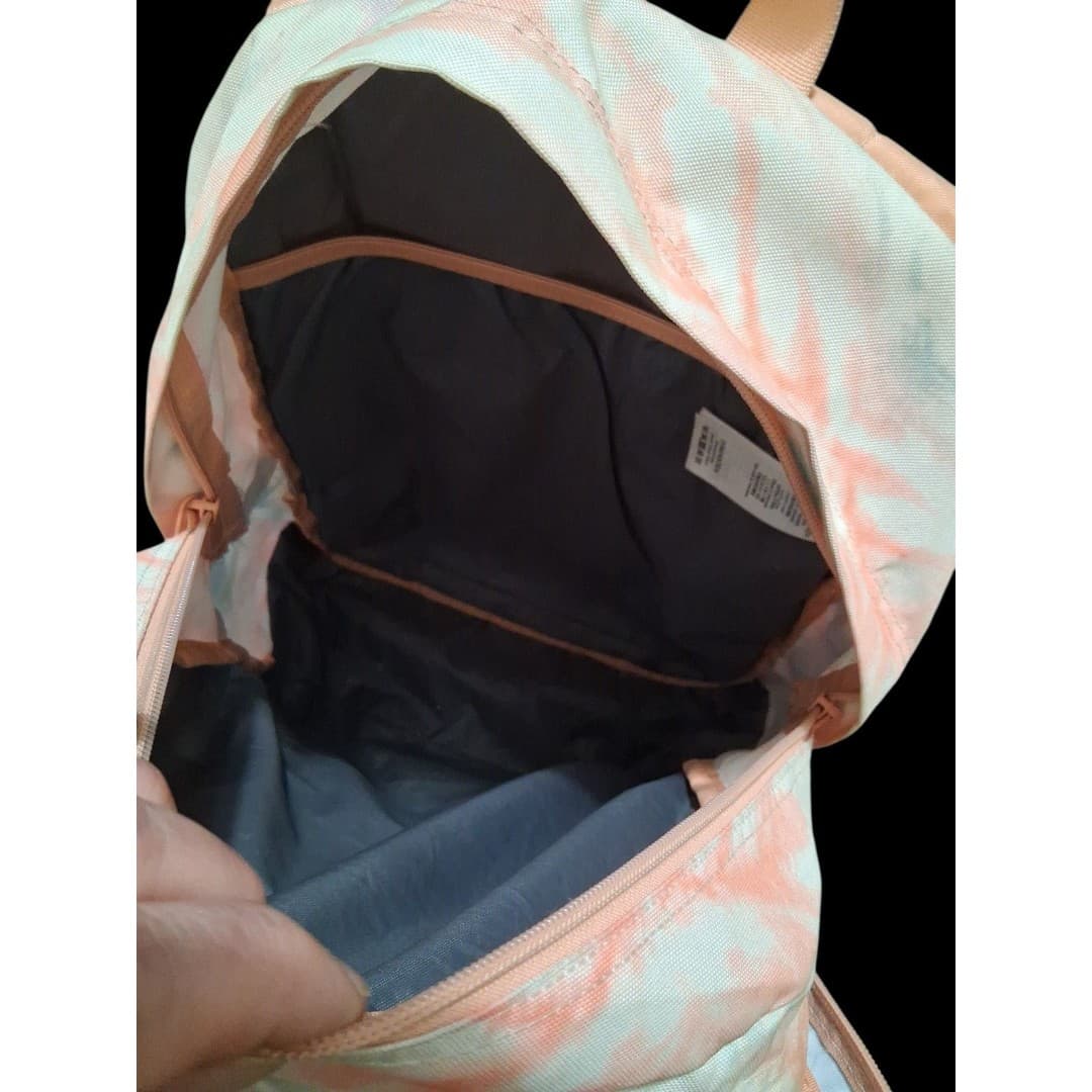 JanSport Right Pack Expressions Tie Dye Backpack Suede Bottom Laptop Bag - Thumbnail 6