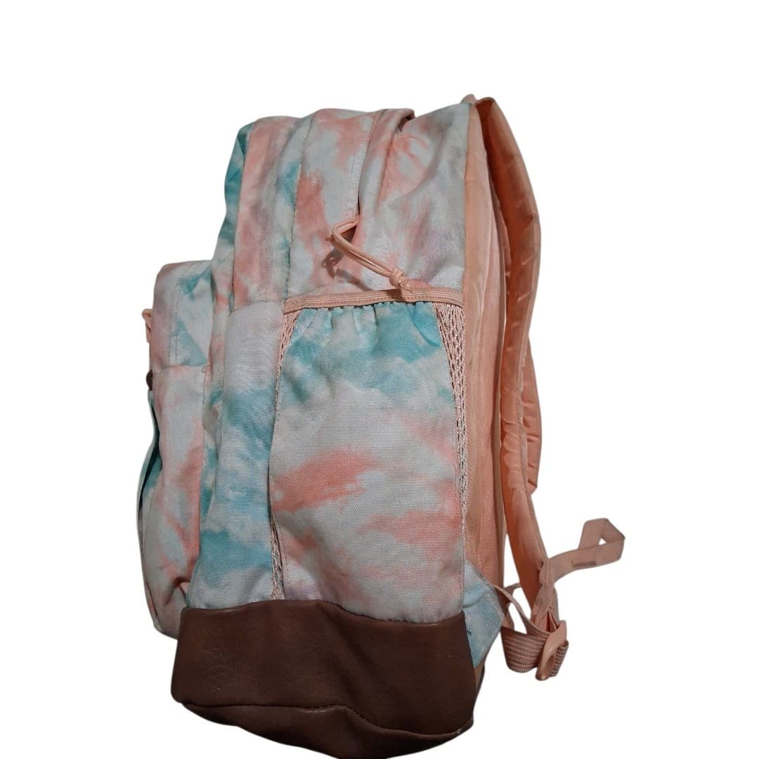 JanSport Right Pack Expressions Tie Dye Backpack Suede Bottom Laptop Bag - Thumbnail 3