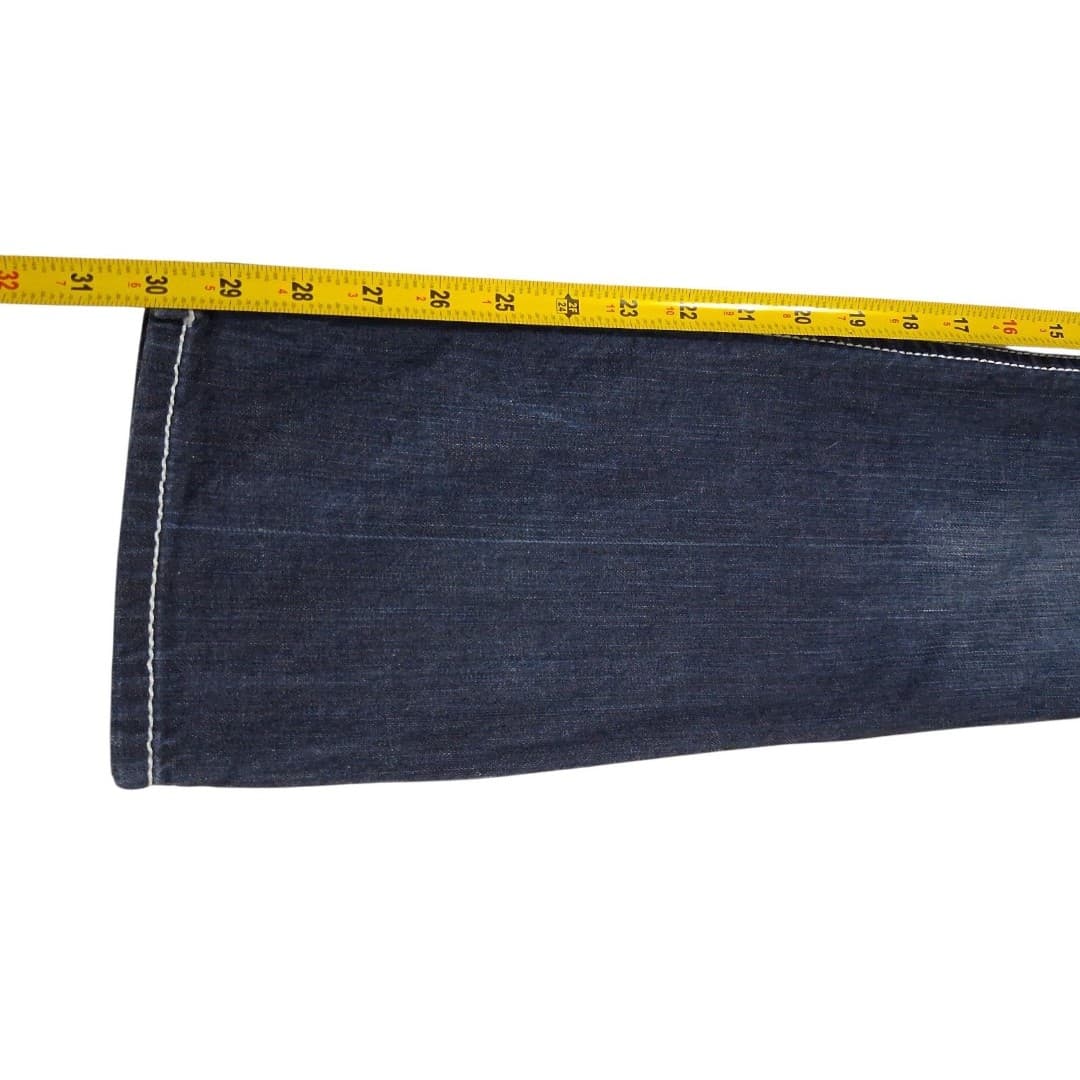 Cruel Girl Abby Jeans Womens 5R Bootcut Flare Dark Wash Y2K Western - Thumbnail 6