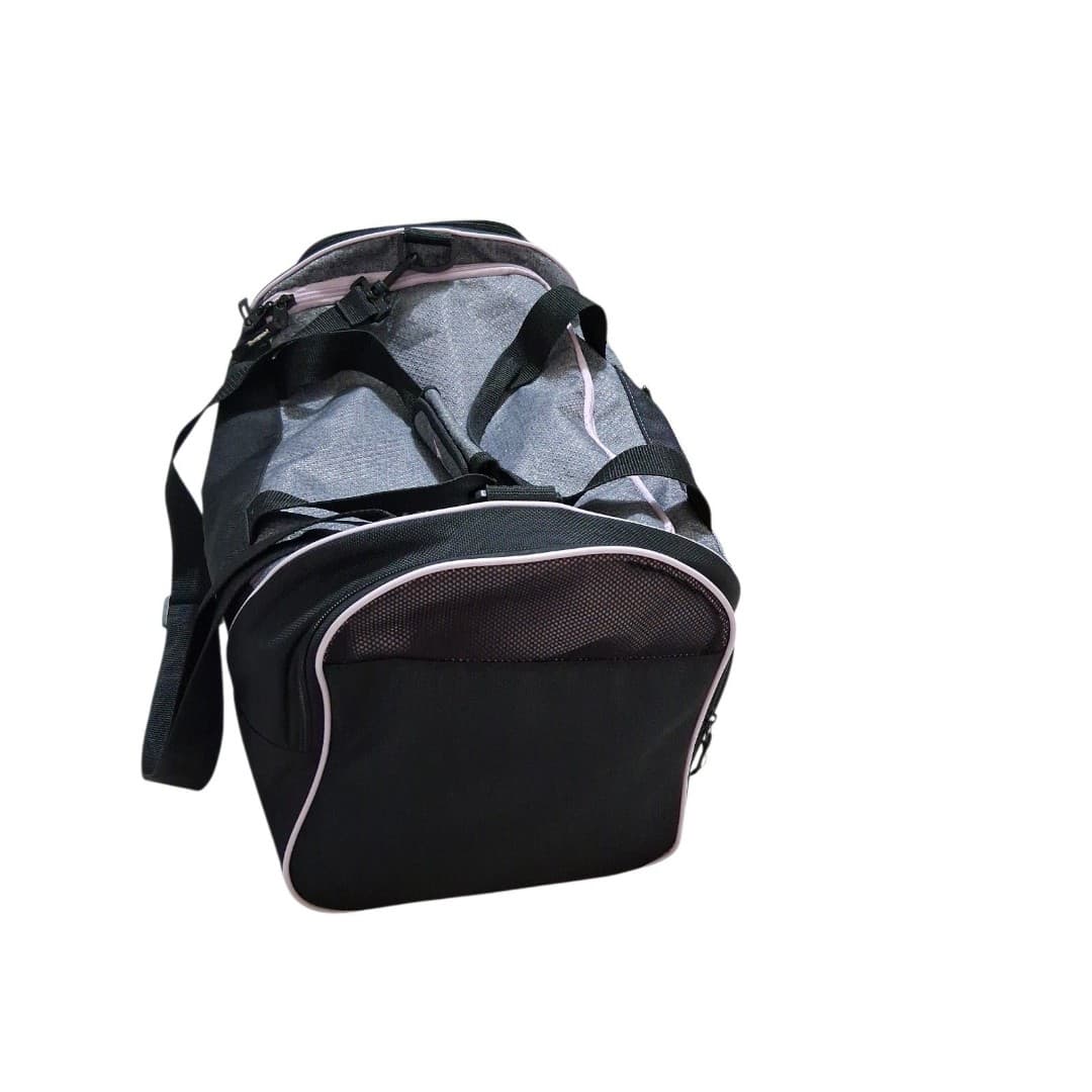 Puma Evercat Contender 3.0 Gray Pink Gym Duffel Bag w/ Shoe Compartment - Thumbnail 4