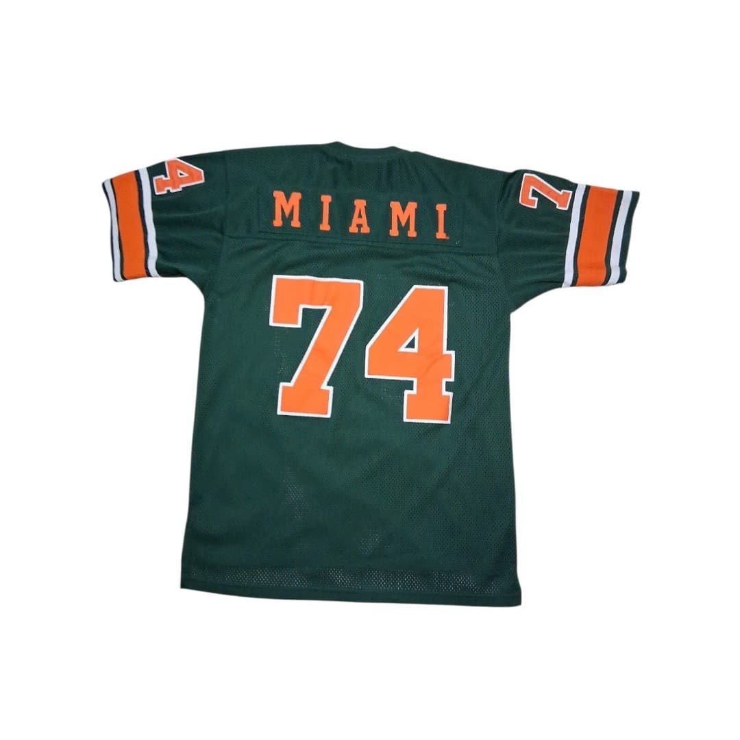 Miami Hurricanes Jersey Colosseum Sz Large Excellent Condition College Football - Thumbnail 2