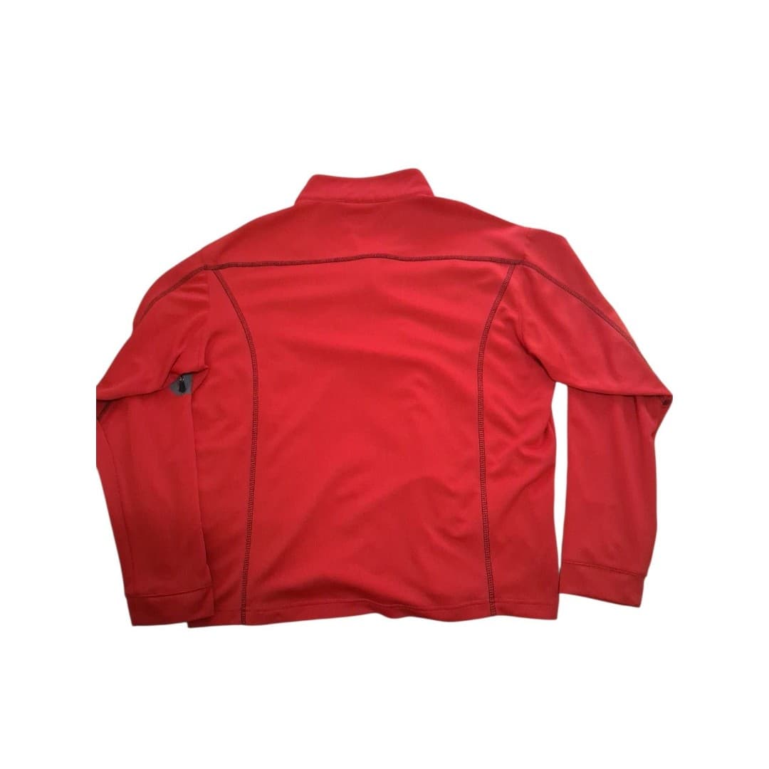 Ping 1/4 Zip Pullover Red Golf Jacket Mens Med Performance Stretch Zip Pocket - Thumbnail 3