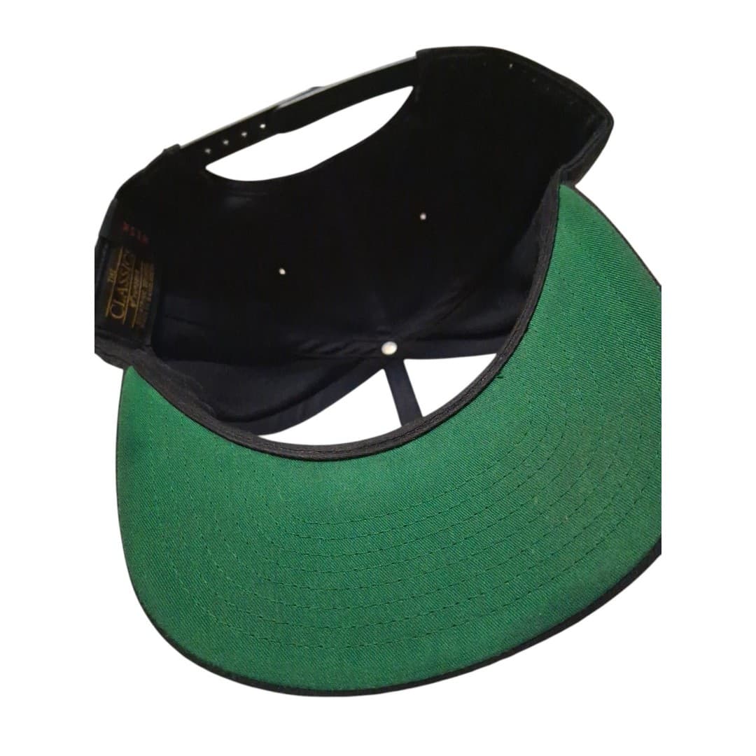 Local Natives Southern California Snapback Hat Black Surf Skate Patch Cap - Thumbnail 2