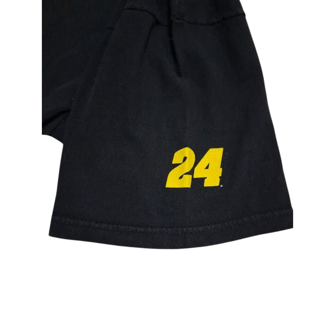 Vintage 2002 Jeff Gordon 24 NASCAR T Shirt Flame Helmet Double Sided XXL - Thumbnail 5