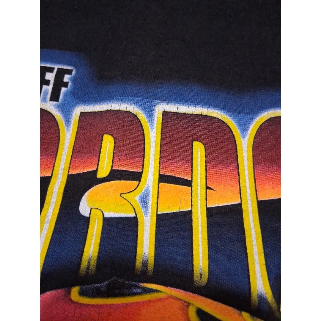 Vintage 2002 Jeff Gordon 24 NASCAR T Shirt Flame Helmet Double Sided XXL - Thumbnail 8