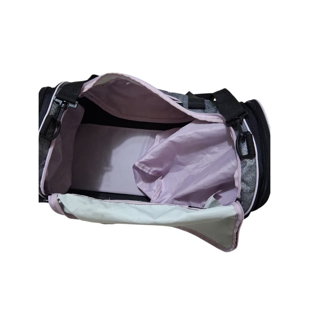 Puma Evercat Contender 3.0 Gray Pink Gym Duffel Bag w/ Shoe Compartment - Thumbnail 6