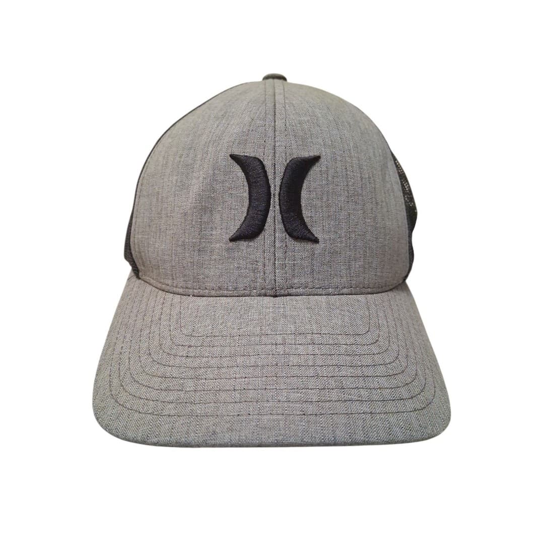 Hurley Men's Skater Snapback Cap/Hat One Size Gray