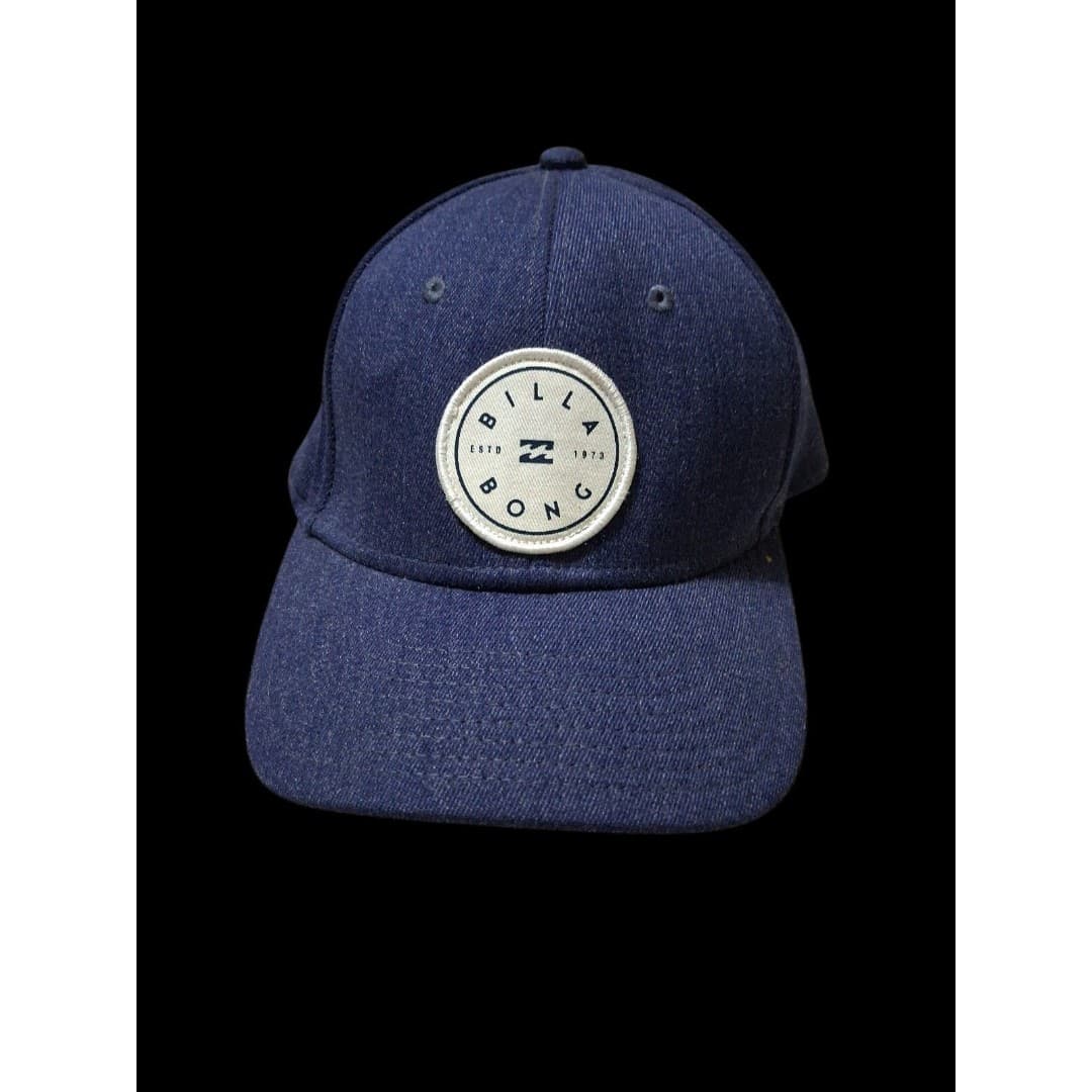 Billabong Blue Walled Fitted Stretch Fit Hat/Cap Size S/M