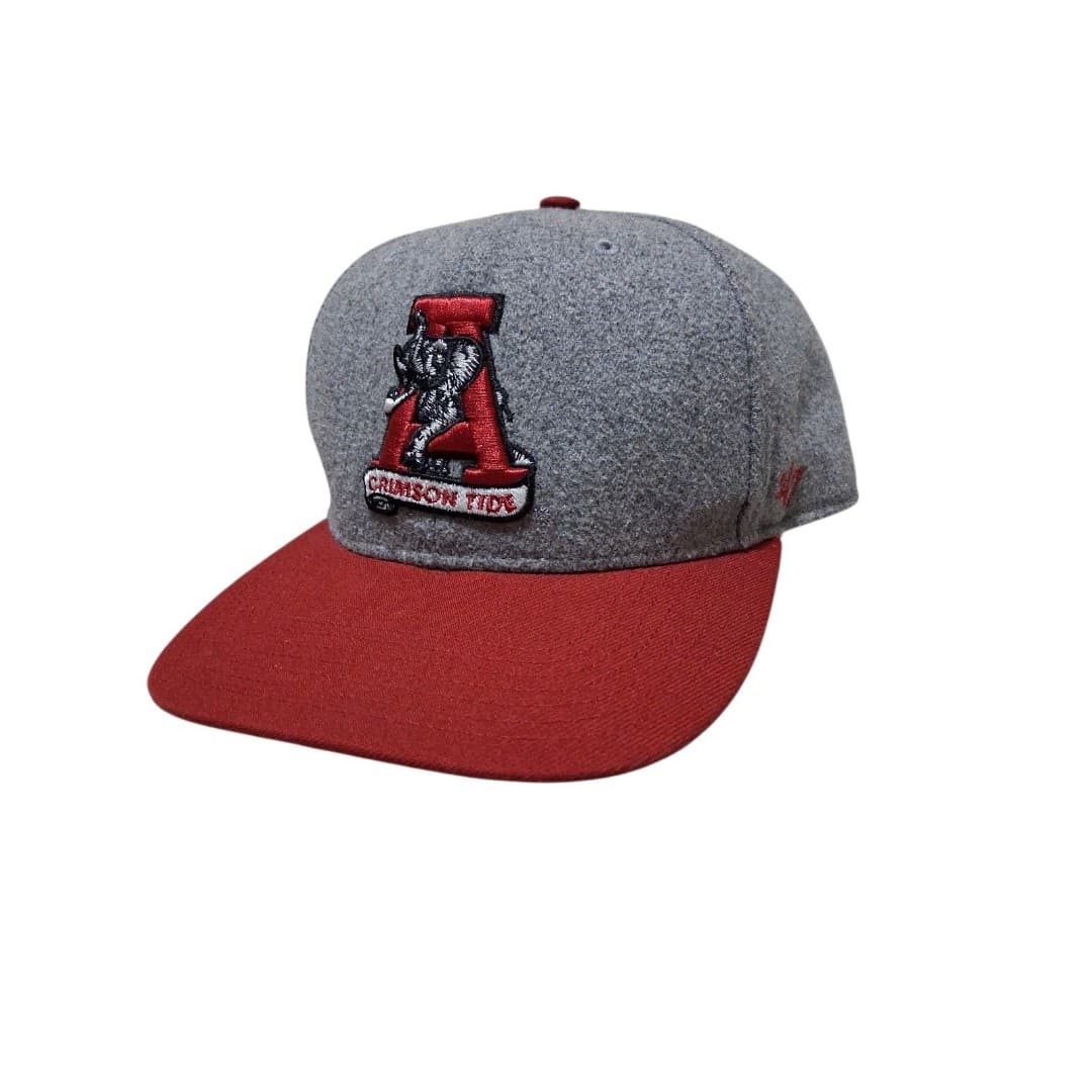 Alabama Crimson Tide 47 Brand Snapback Hat Cap Excellent Condition Roll Tide