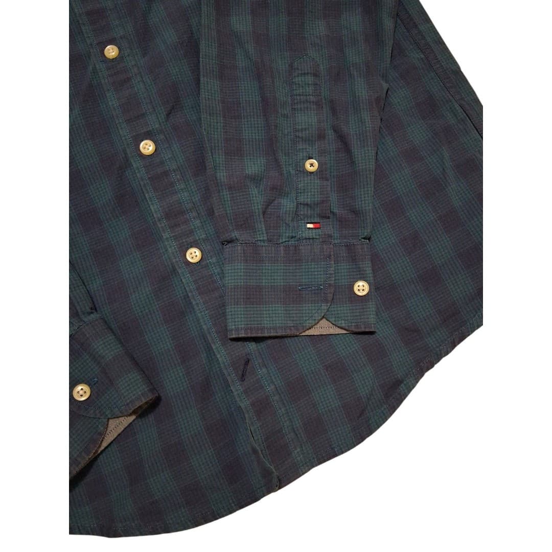 Tommy Hilfiger Men's New York Fit Button-Down Long Sleeve Shirt Size Small - Thumbnail 3